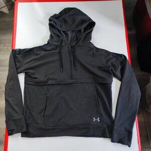 Under Armour hoodie men's size M grey pull on with kangaroo pocket